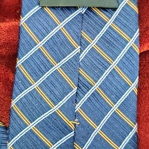 Men's Nautica 100%Silk Tie. Blue And Orange. In Great Condition.